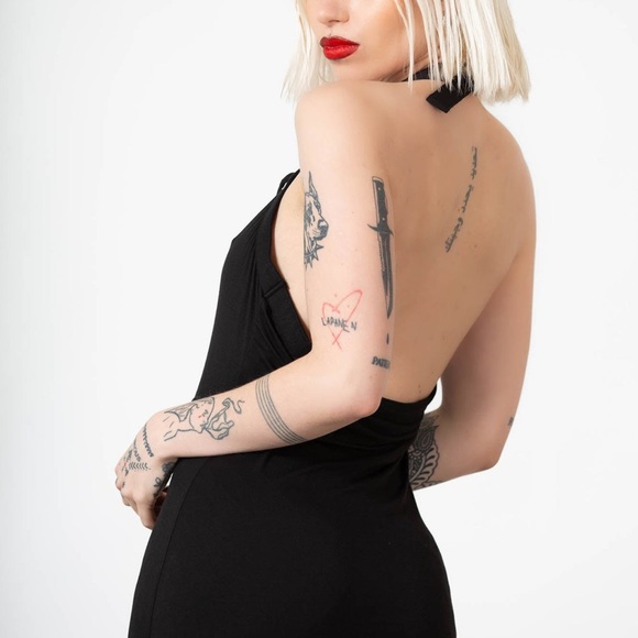 Tristania Maxi Halter Dress XL - Picture 5 of 8